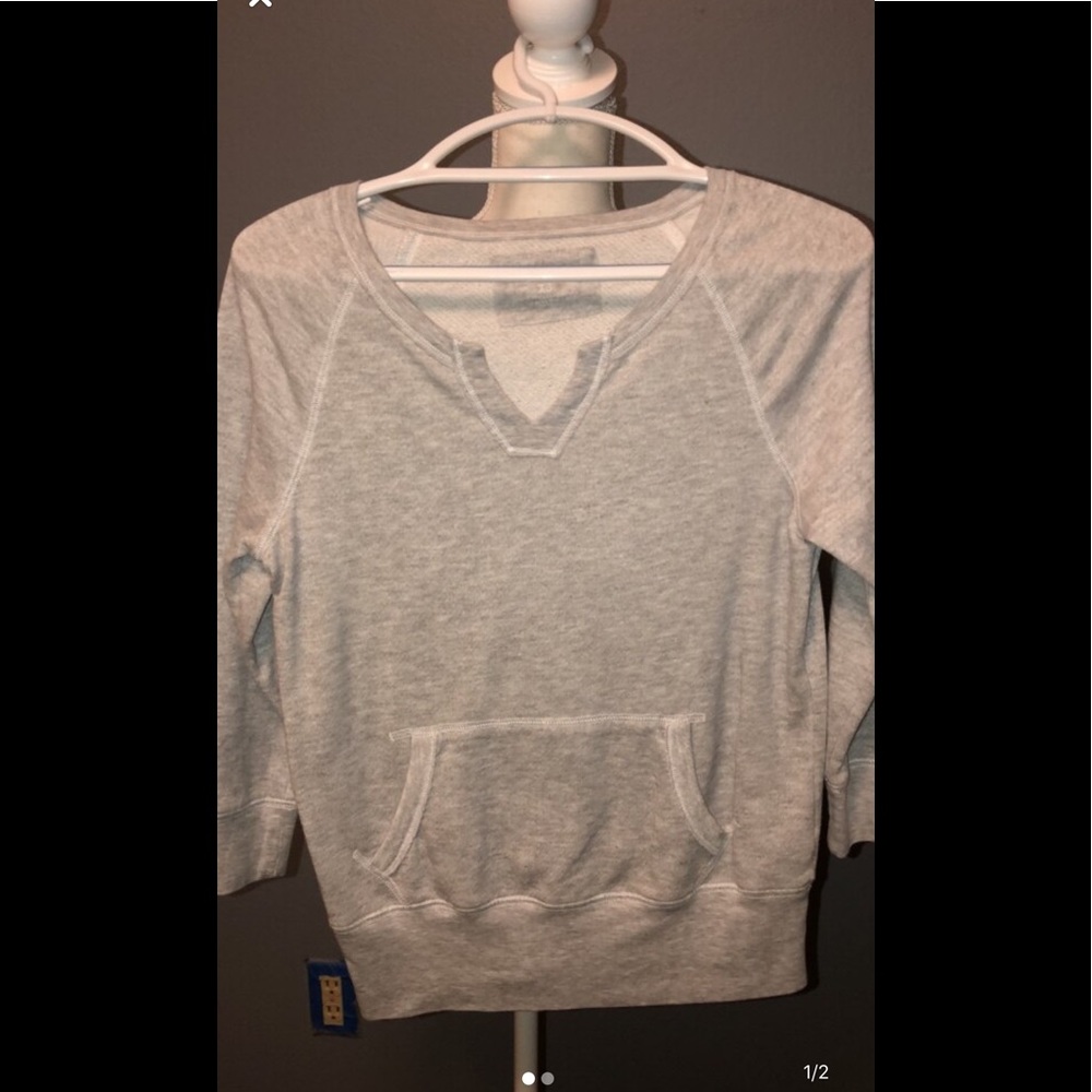 Light gray sweater